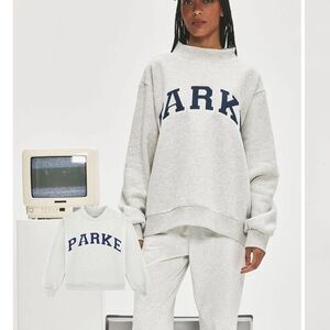 PARKE Women's Gray Sweater